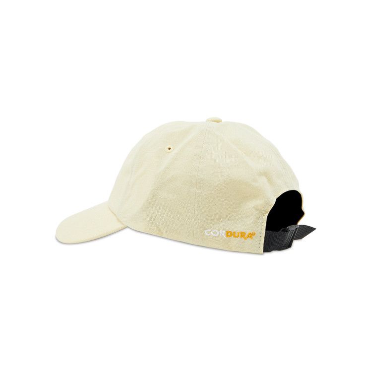 Supreme Brushed Cordura Small Box 6-Panel 'Pale Yellow'