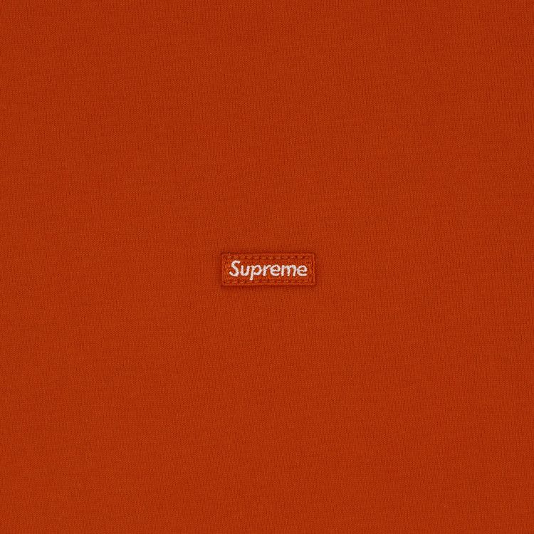 Supreme Small Box Long-Sleeve Tee 'Bright Orange'