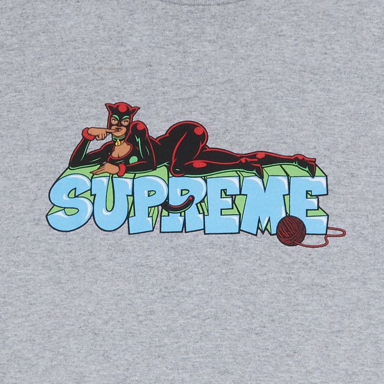 Supreme Catwoman Tee 'Heather Grey'