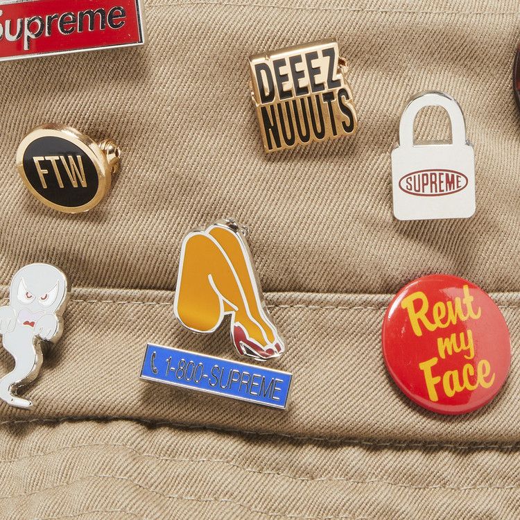 Supreme Pins Crusher 'Tan'