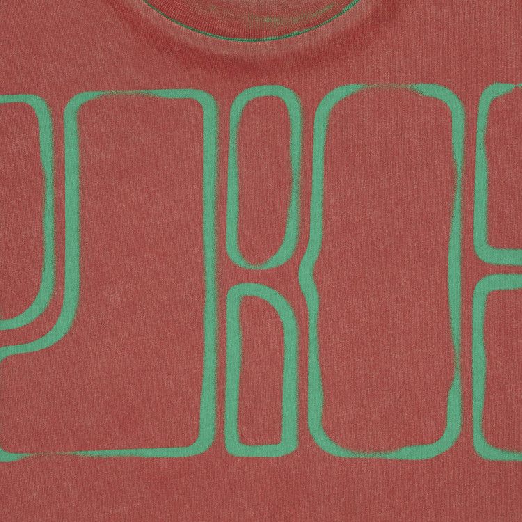 Supreme Overprint Knockout Short-Sleeve Top 'Bright Red'