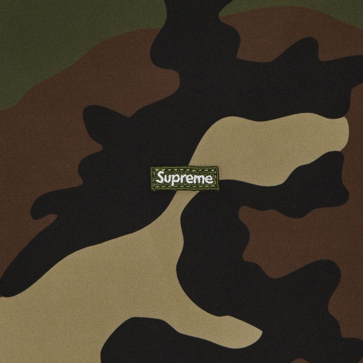 Supreme WINDSTOPPER Zip Up Hooded Sweatshirt 'Woodland Camo'