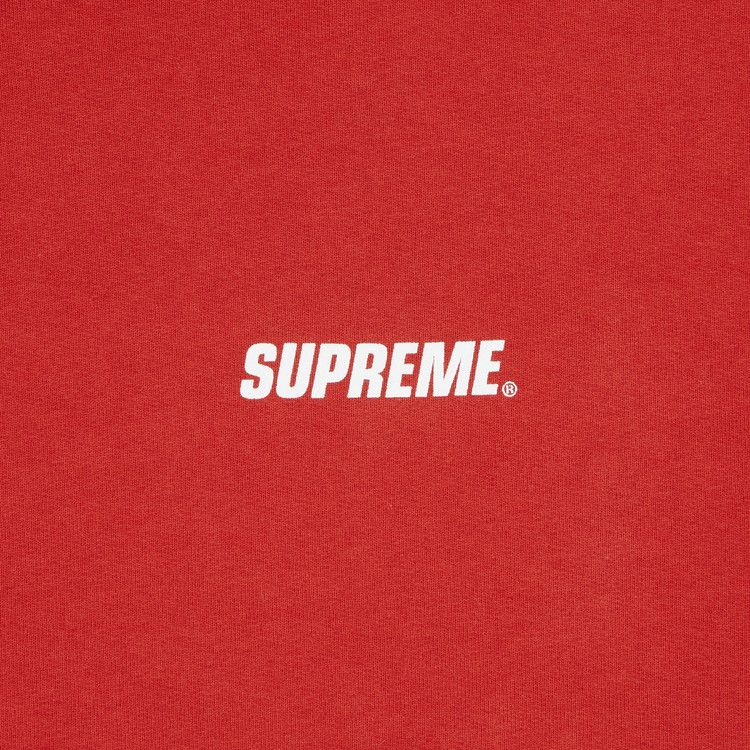 Supreme Crown Hooded Sweatshirt 'Burnt Red'