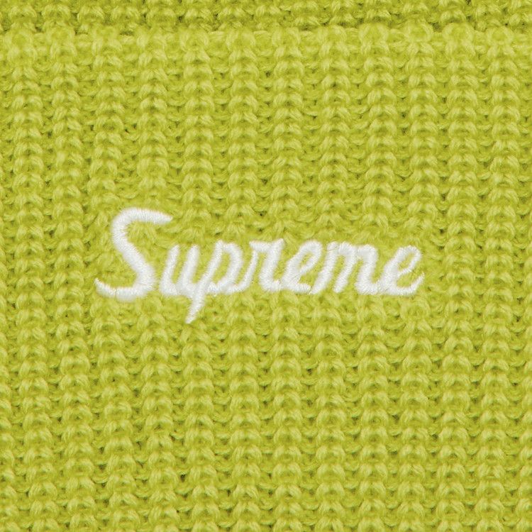 Supreme Loose Gauge Beanie 'Lime'