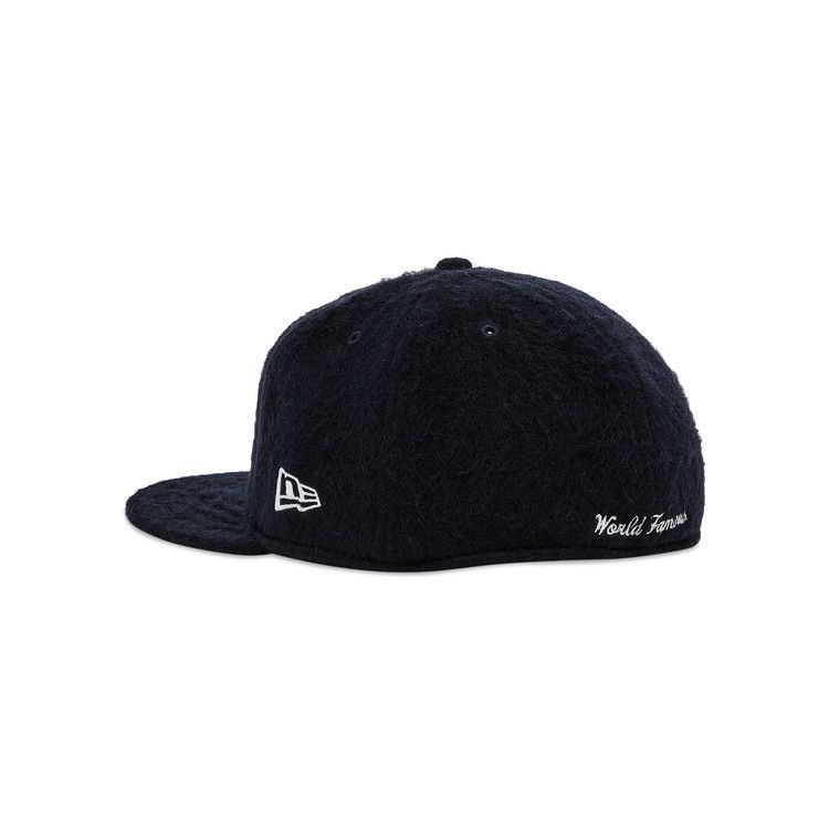 Supreme Mohair Box Logo New Era 'Navy'