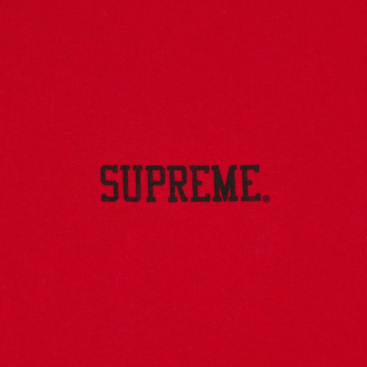 Supreme Anarchy Hooded Sweatshirt 'Red'