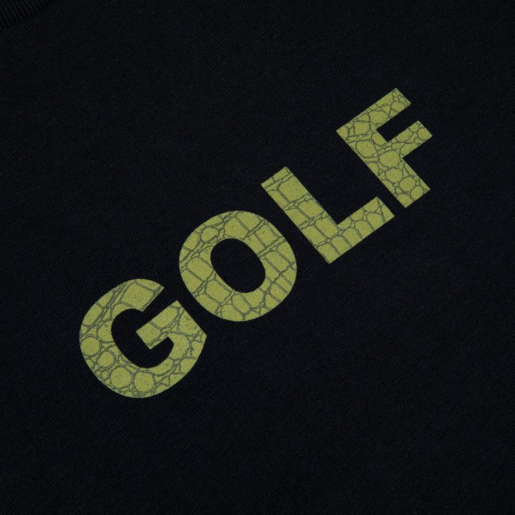 GOLF WANG Alligator Logo Tee 'Black'