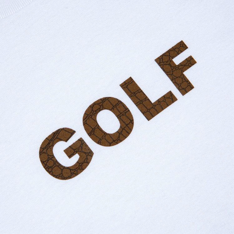GOLF WANG Alligator Logo Tee 'White'