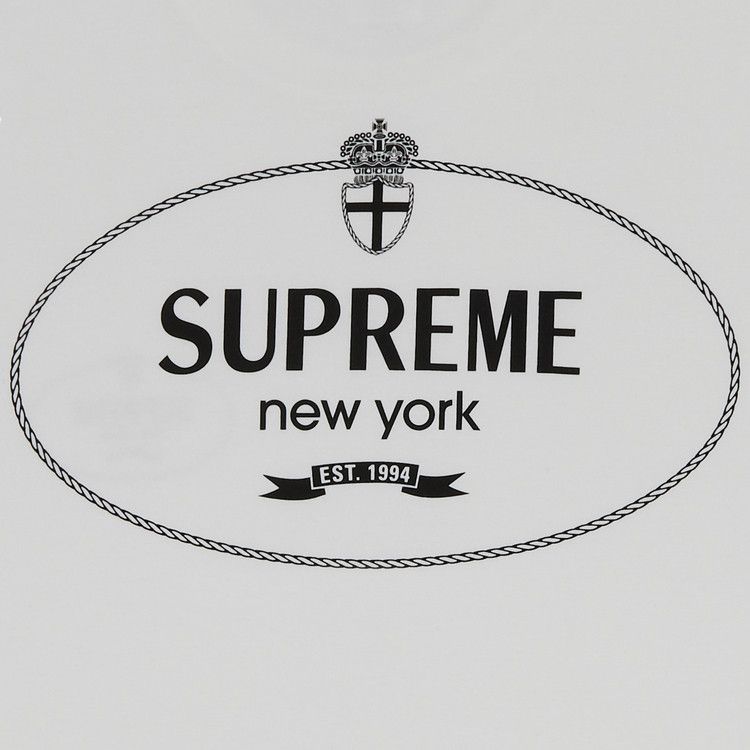 Supreme Crest Tee 'White'