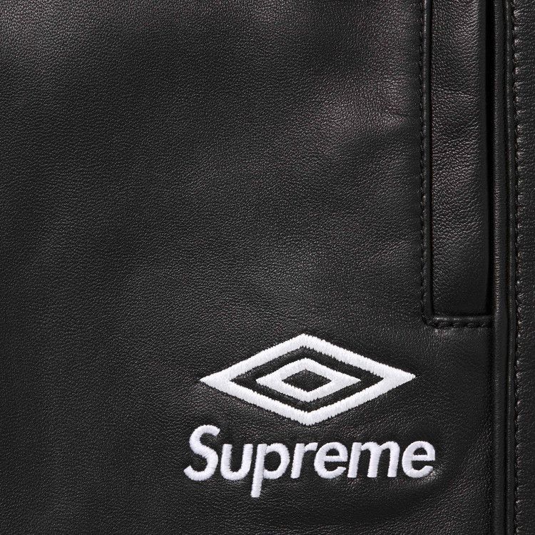Supreme x Umbro Leather Track Pant 'Black'