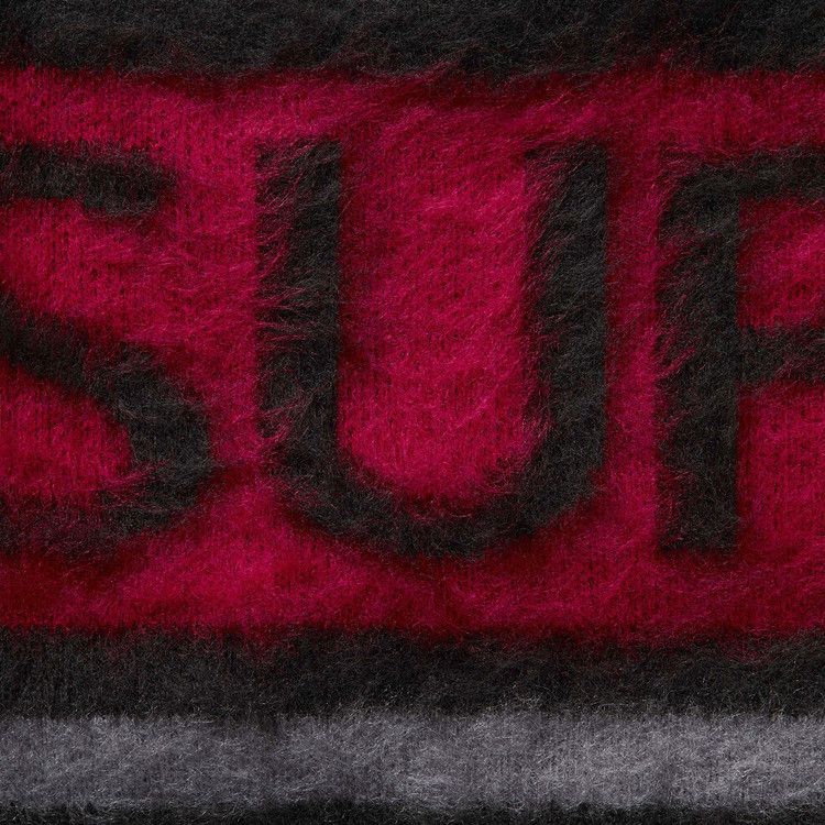 Supreme Brushed Stripe Sweater 'Black'