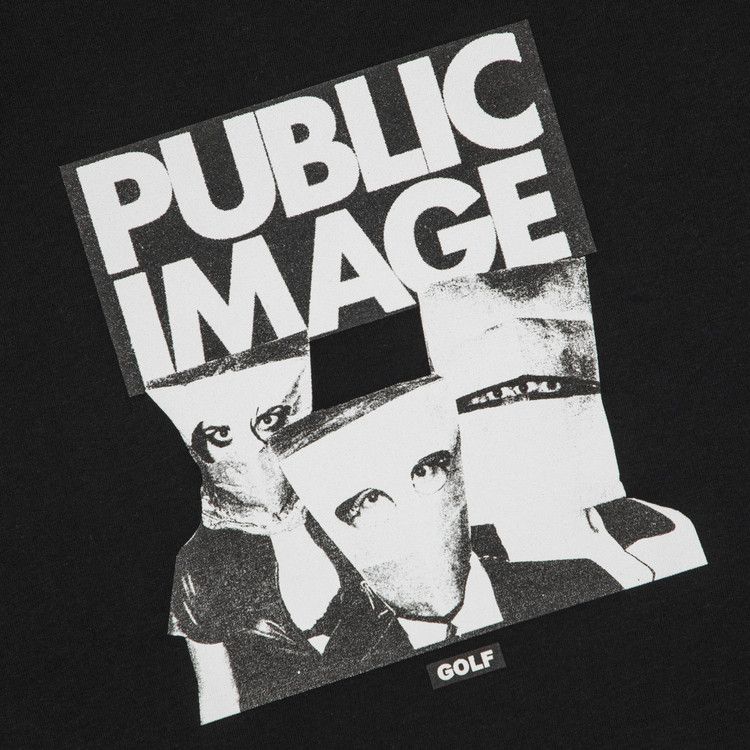 GOLF WANG Public Image Tee 'Black'