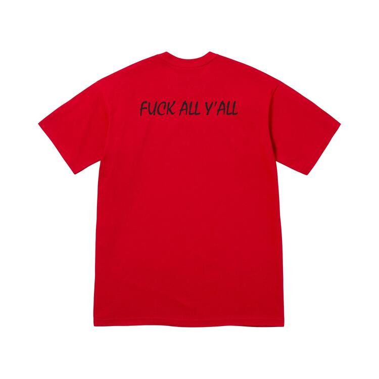 Supreme Split Tee 'Red'