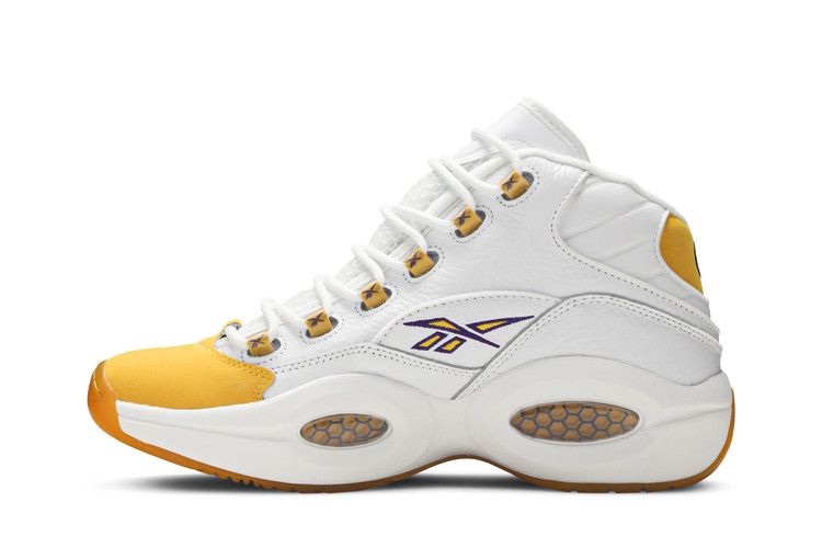 Reebok Question Mid 'Yellow Toe' Shoe Palace Special Box