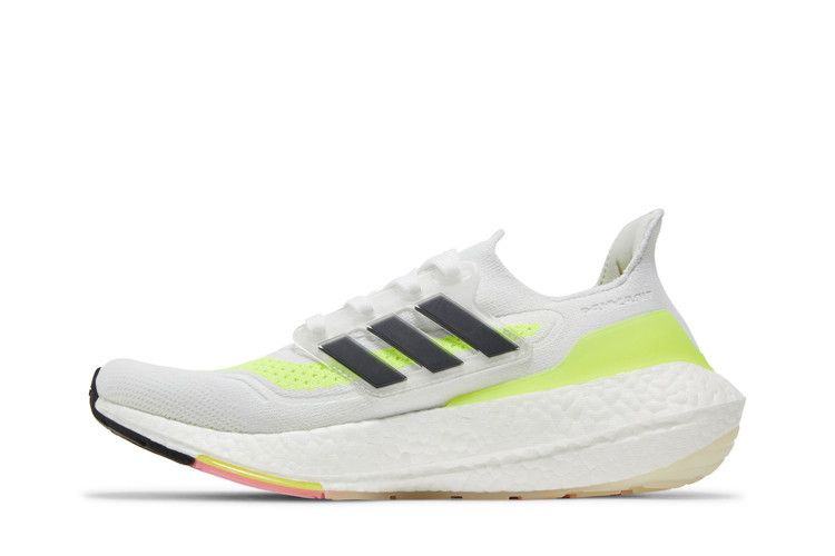 adidas Wmns UltraBoost 21 'White Solar Yellow'