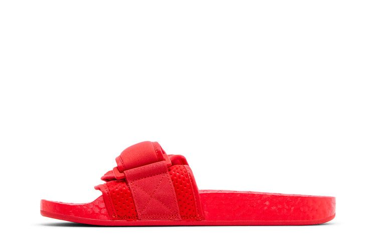 Pharrell x adidas Boost Slides 'Active Red'