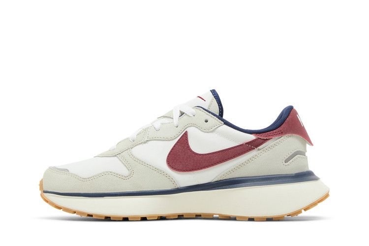 Nike Wmns Phoenix Waffle 'Light Bone Team Red'