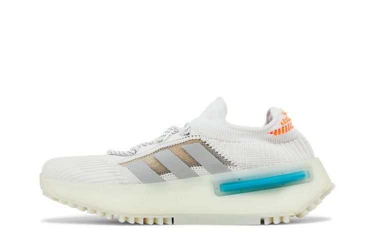 adidas NMD_S1 'White Orange Teal'