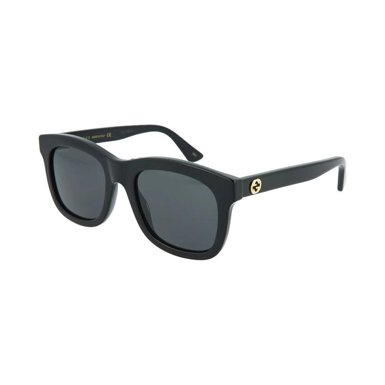 Gucci Square Sunglasses 'Black/Grey'