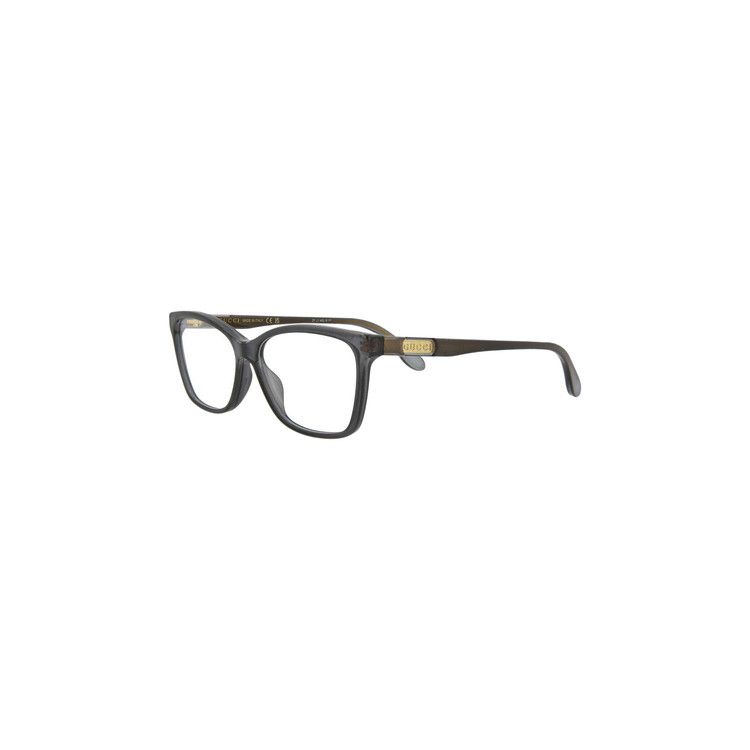Gucci Rectangular Sunglasses 'Grey/Transparent'