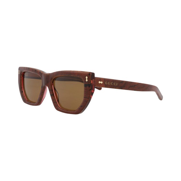 Gucci Cat Eye Sunglasses 'Pink/Brown'