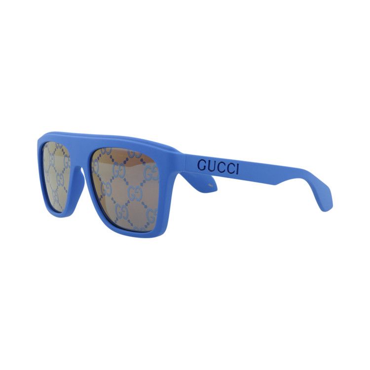 Gucci Square Sunglasses 'Blue'