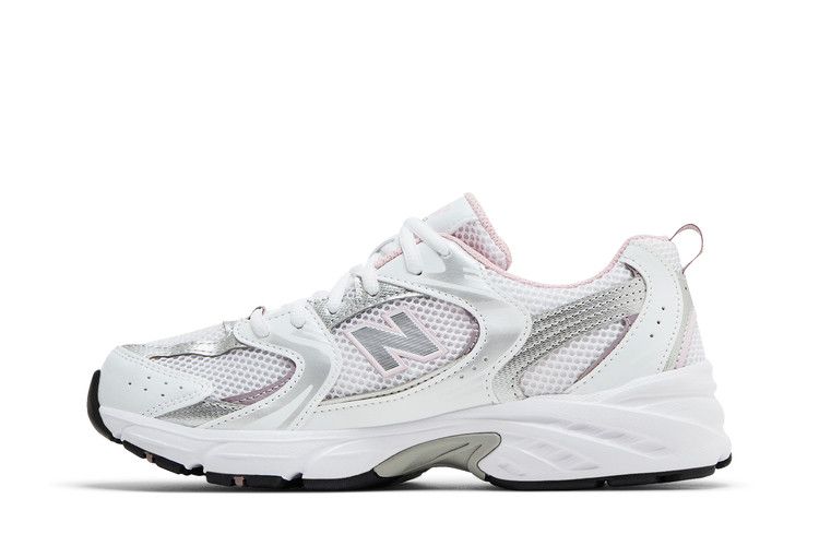 New Balance 530 Big Kid 'White Mid Century Pink'