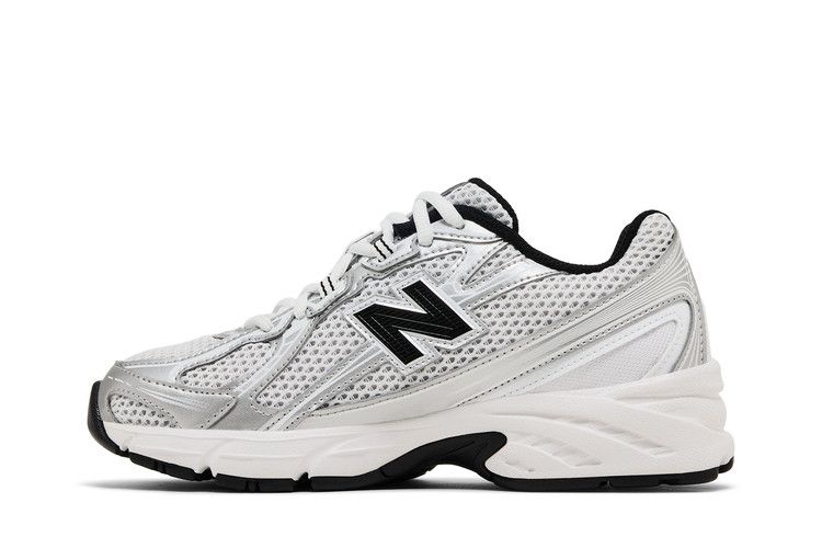 New Balance 740 Big Kid 'White Silver Black'