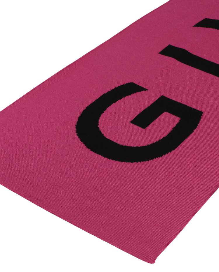 Givenchy Jacquard Logo Scarf 'Pink/Black'