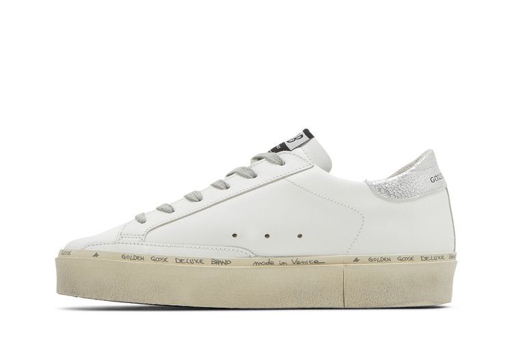 Golden Goose Wmns Hi Star 'White Silver'