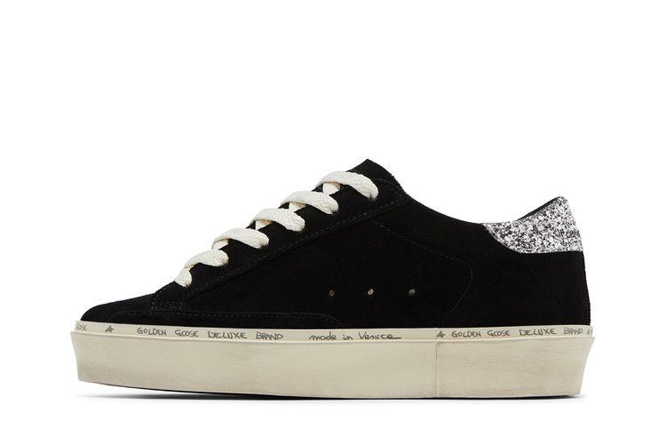 Golden Goose Wmns Hi Star 'Black Silver'