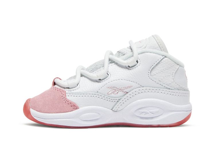 Reebok Question Mid Toddler 'Pink Toe'