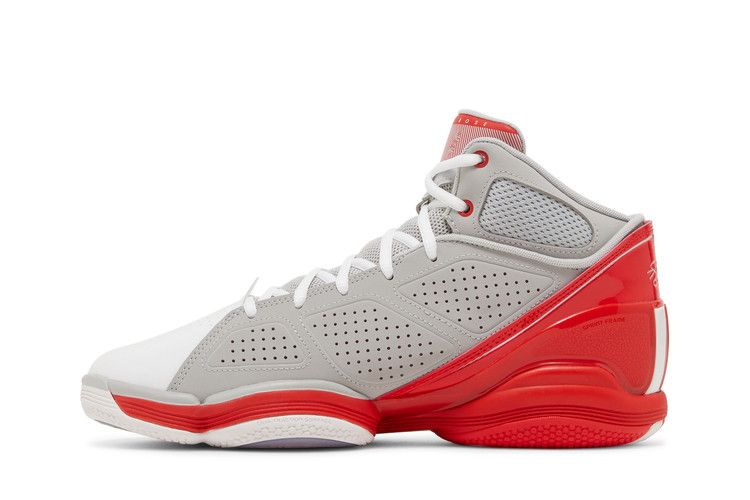adidas Adizero Rose 1.5 Restomod 'Grey Vivid Red'