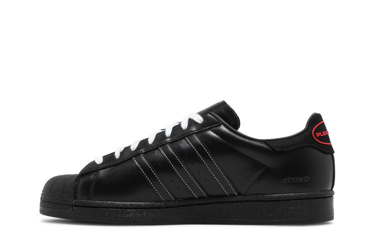 Pleasures x adidas Superstar 'Black'