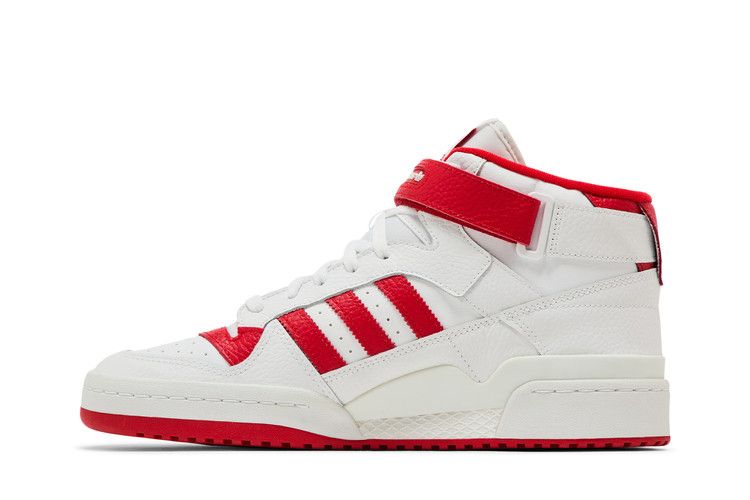 adidas Forum Mid 'White Vivid Red'
