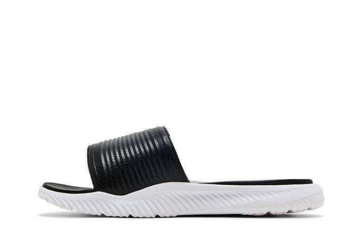adidas Alphabounce Slide 'Black White'