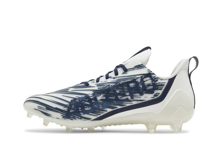 adidas Adizero Cleats 'White Team Navy Blue'