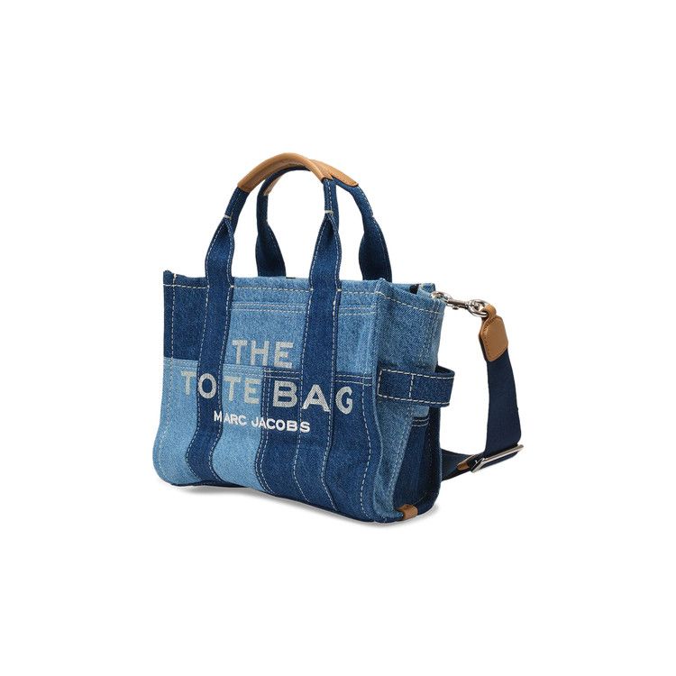 Marc Jacobs Denim Mini Tote Bag 'Blue'