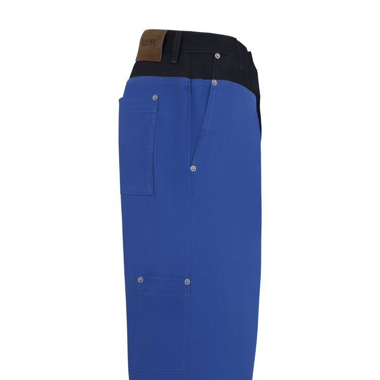 Loewe Trousers 'Blue/Navy'