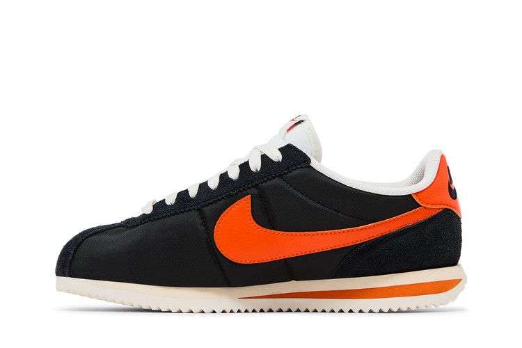 Nike Cortez TXT 'Black Safety Orange'
