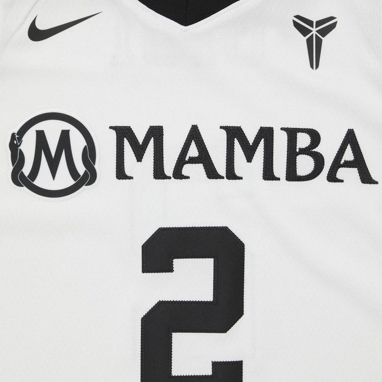 Nike Gigi Bryant Mambacita Basketball Jersey 'White/Black'