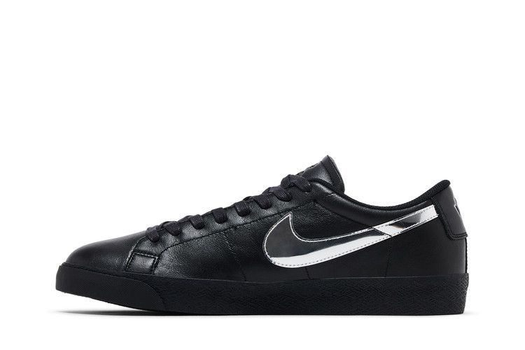 Dancer Skateboards x Nike Zoom Blazer Low SB 'Black Metallic Silver'