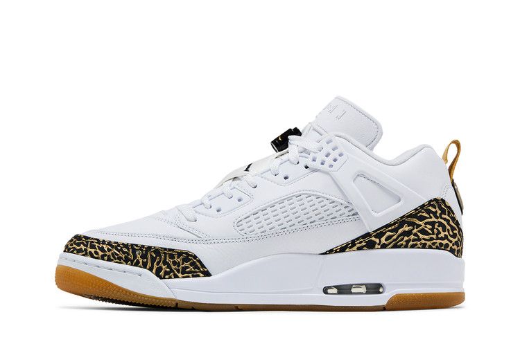 Air Jordan Spizike Low 'White Black Metallic Gold'