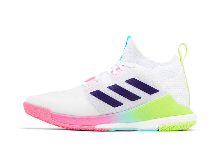 adidas Wmns Crazyflight Mid 'White Purple Pink'