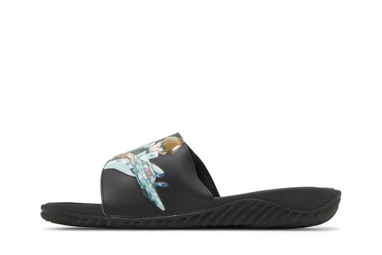 Yu-Gi-Oh! x adidas Reptossage Slide 'Blue Eyes White Dragon'