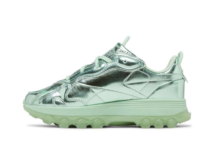 Cardi B x Reebok Classic Leather Big Kid 'Semi Pixel Mint'