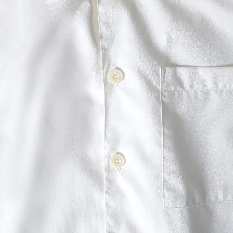 Ami Shark Collar Shirt 'Natural White'