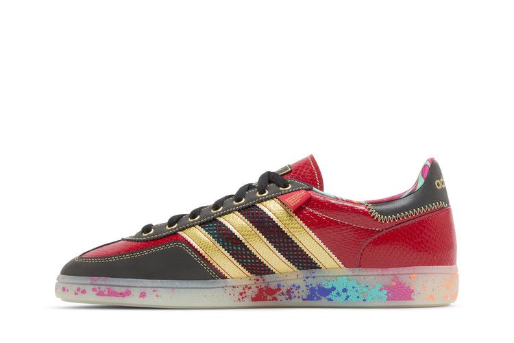 S.E.E.D. x adidas Handball Spezial 'Scarlet Gold Paint Splatter'