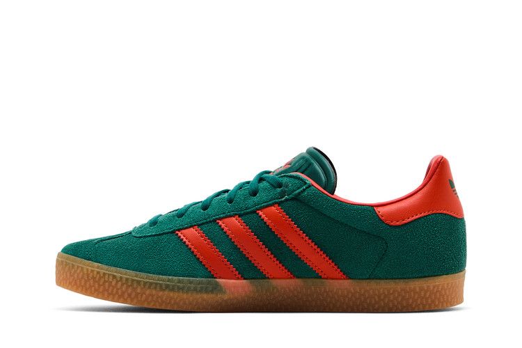 adidas Gazelle J 'Collegiate Green Preloved Red'