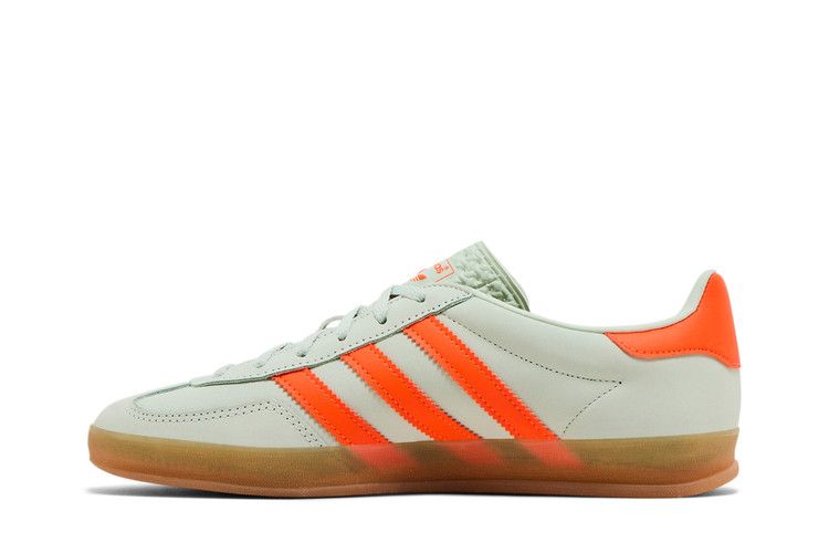 adidas Wmns Gazelle Indoor 'Linen Green Solar Orange'